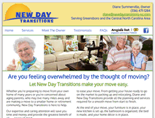 Tablet Screenshot of newdaytransitions-nc.com